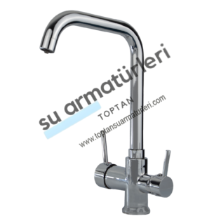 Krom L Model Arıtmalı Batarya Arıtmalı Evye Bataryası